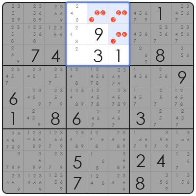 sudoku easy 6x6
